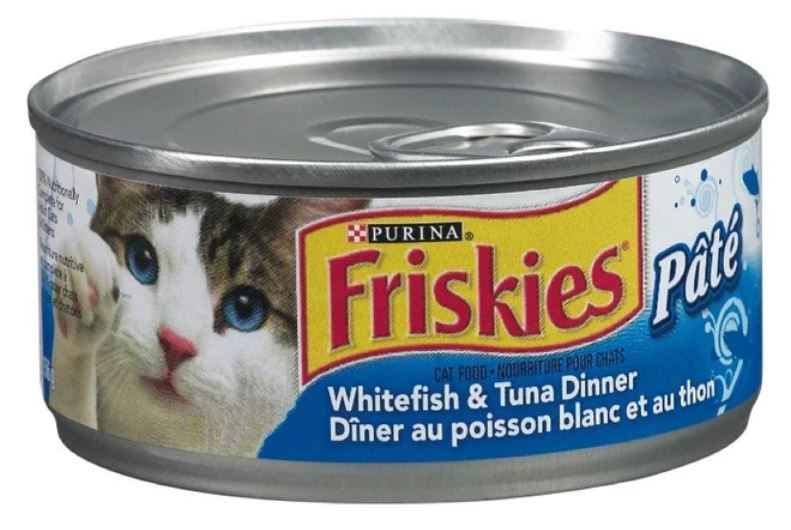 Nourriture Chat Au Poisson Blanc Thon Friskies 156 G Alimentation Mont Laurier